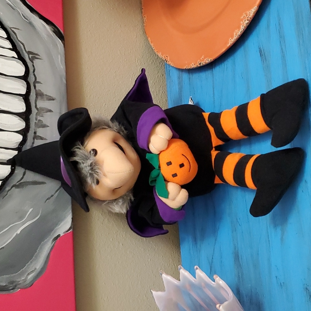 Witch stuffed toy 1988